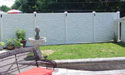 Stone Vinyl Fence